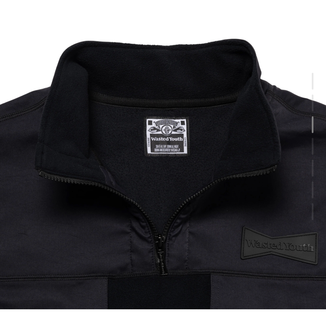 HUMAN MADE(ヒューマンメイド)のWasted Youth FLEECE P/O JACKET XL フリース メンズのジャケット/アウター(ブルゾン)の商品写真