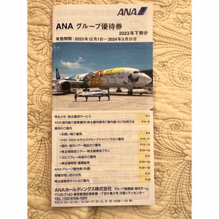 エーエヌエー(ゼンニッポンクウユ)(ANA(全日本空輸))のANAグループ優待券　株主優待券2枚(航空券)