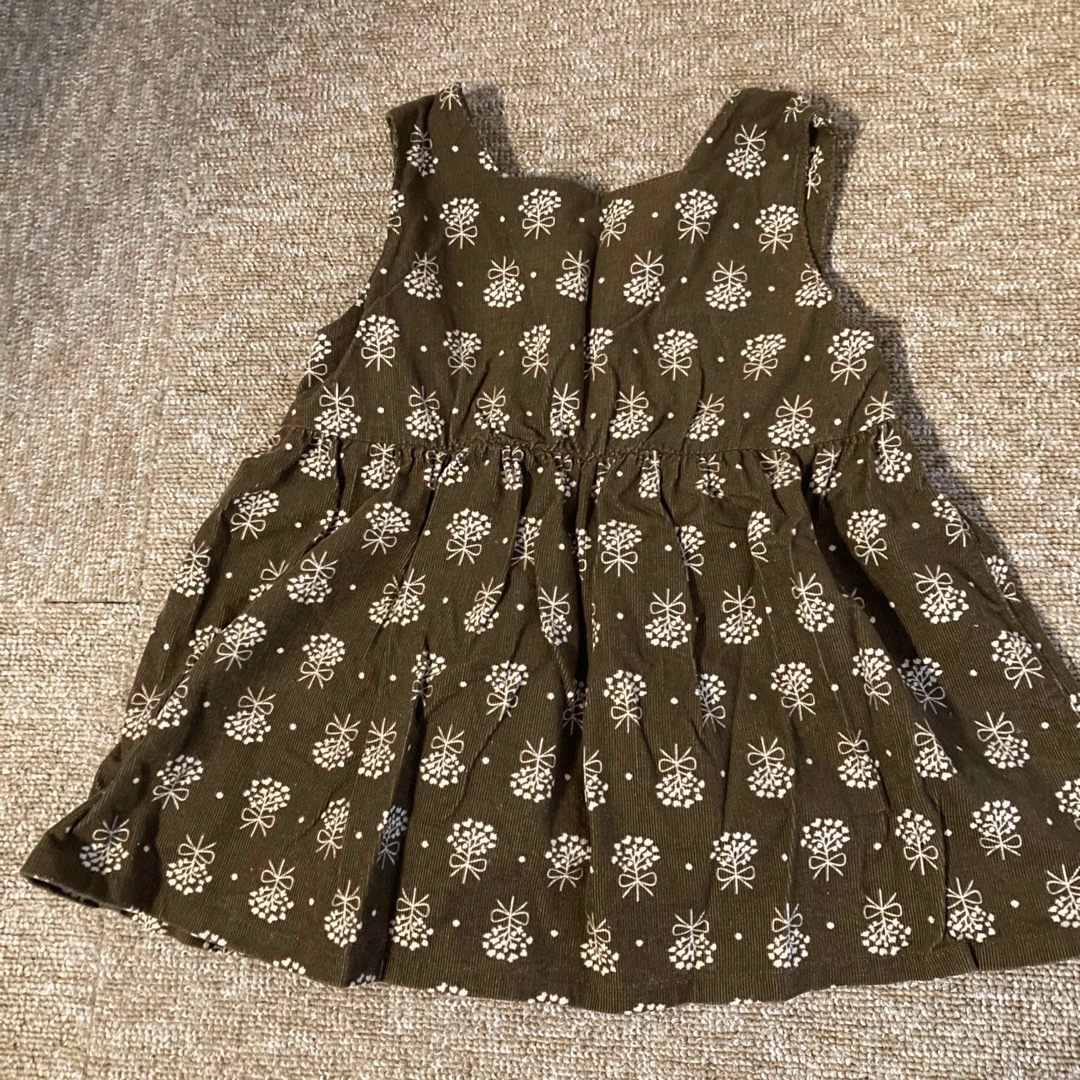 西松屋(ニシマツヤ)のジャンスカセット⭐︎90cm キッズ/ベビー/マタニティのキッズ服女の子用(90cm~)(スカート)の商品写真