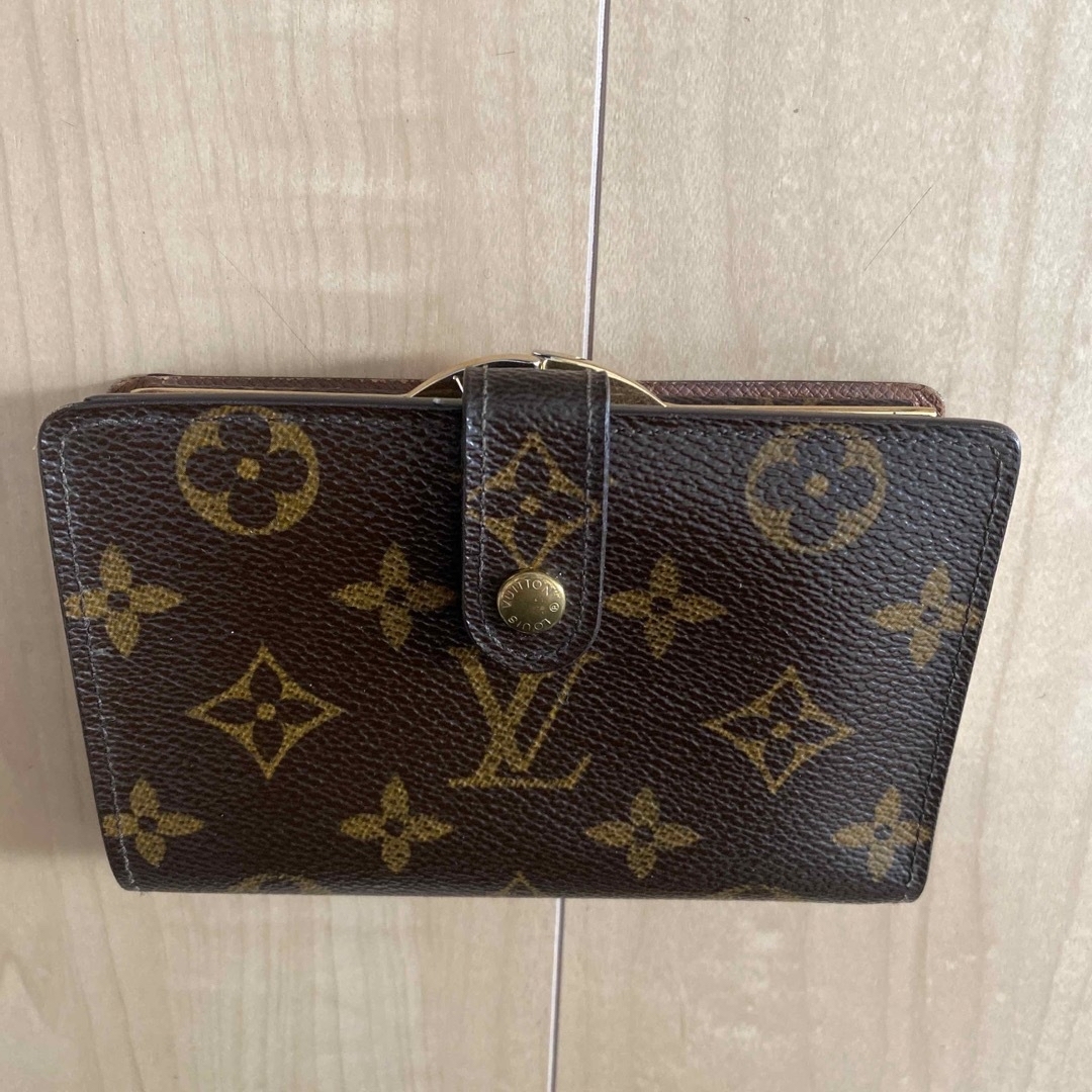 LOUIS VUITTON(ルイヴィトン)のルイヴィトンがま口財布コンパクトウォレットモノグラムホック二つ折り定番カード レディースのファッション小物(財布)の商品写真