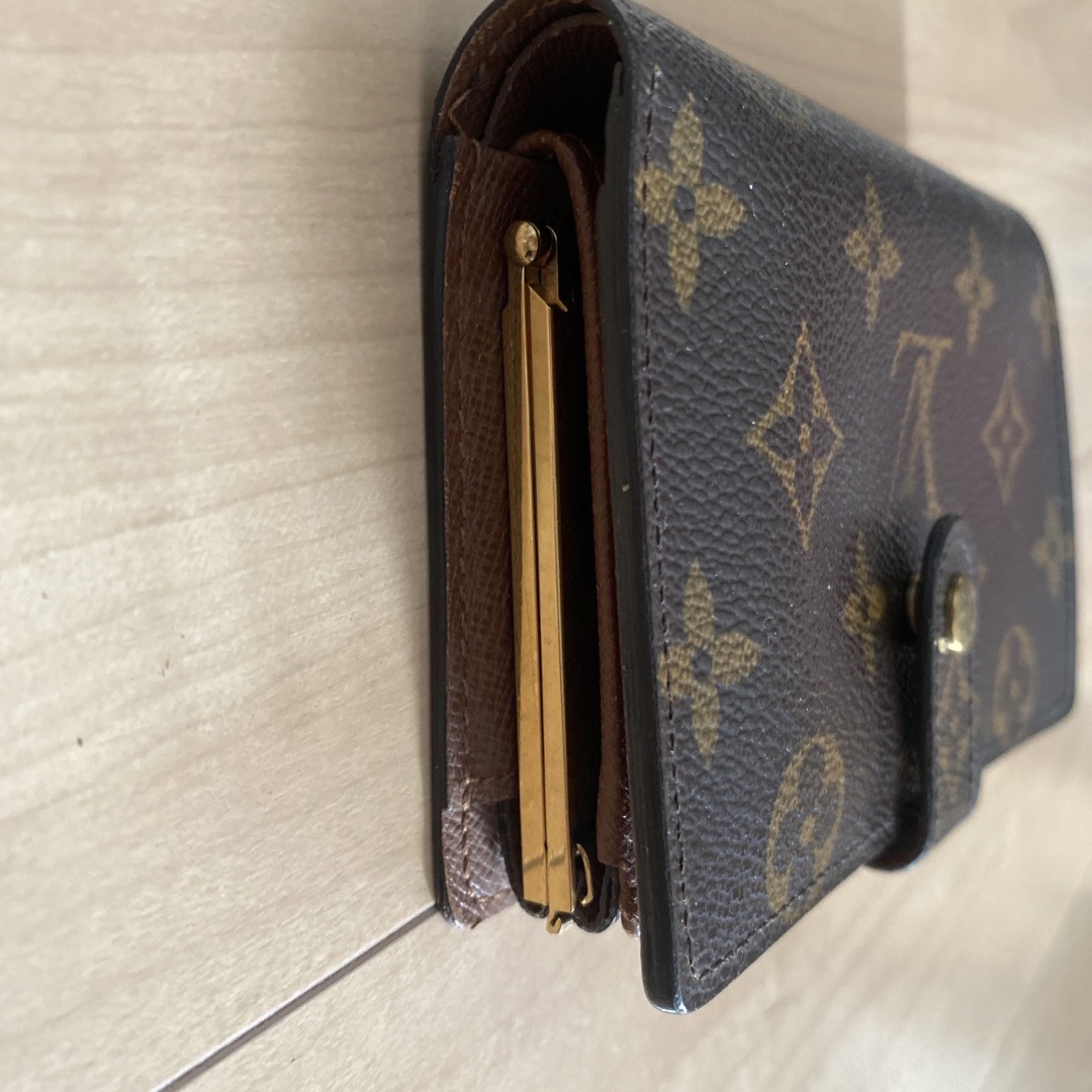 LOUIS VUITTON(ルイヴィトン)のルイヴィトンがま口財布コンパクトウォレットモノグラムホック二つ折り定番カード レディースのファッション小物(財布)の商品写真