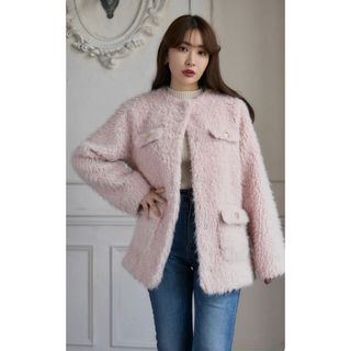 ハーリップトゥ(Her lip to)の1/10発送Royal Faux Fur Coat(毛皮/ファーコート)