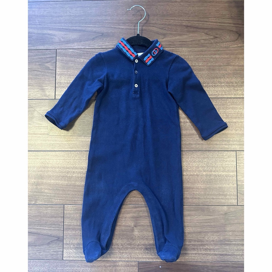 Gucci(グッチ)のGUCCI カバーオール　 キッズ/ベビー/マタニティのベビー服(~85cm)(ロンパース)の商品写真