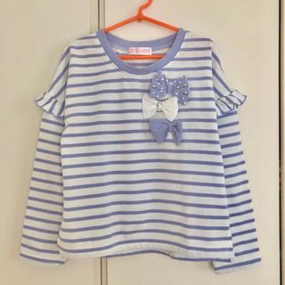 長袖　カットソー　薄手トレーナー　130(Tシャツ/カットソー)