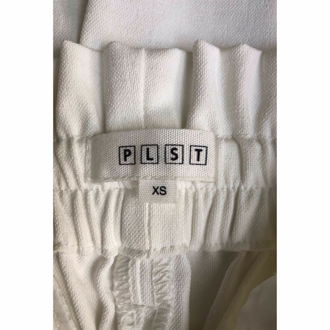 PLST(プラステ)のPLST ハイウエストワイドレッグ パンツ XS  レディースのパンツ(カジュアルパンツ)の商品写真