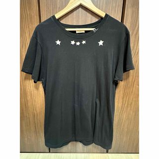 サンローラン(Saint Laurent)のSAINT LAURENT 16AW ネックスタープリント半袖Tシャツ (Tシャツ/カットソー(半袖/袖なし))