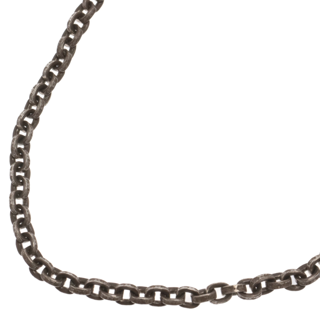 CHROME HEARTS クロムハーツ PAPER CHAIN 18/ペーパーチェーン18inch シルバーネックレス5ミリ重さ