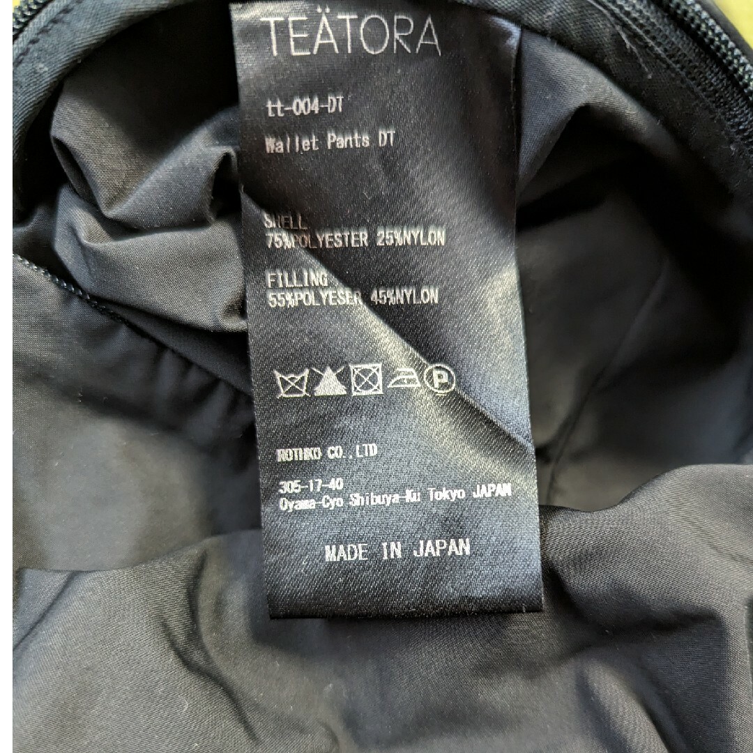 TEATORA(テアトラ)のTEATORA Wallet Pants DT メンズのパンツ(その他)の商品写真