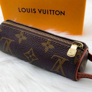 ルイヴィトン LOUIS VUITTON ゴルフボールケース  ポーチ　美品