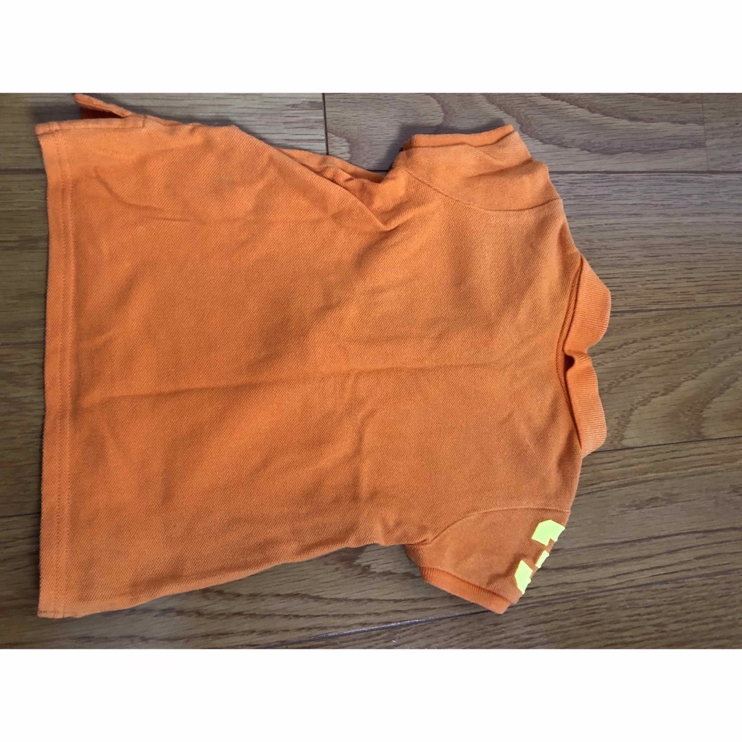 Ralph Lauren(ラルフローレン)のラルフローレン2Ｔ　夏用ポロシャツ　オレンジ キッズ/ベビー/マタニティのベビー服(~85cm)(Ｔシャツ)の商品写真