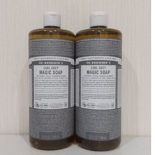 ドクターブロナー(Dr.Bronner)のドクターブロナー  マジックソープ  アールグレイ  紅茶 946mI × 2本(ボディソープ/石鹸)