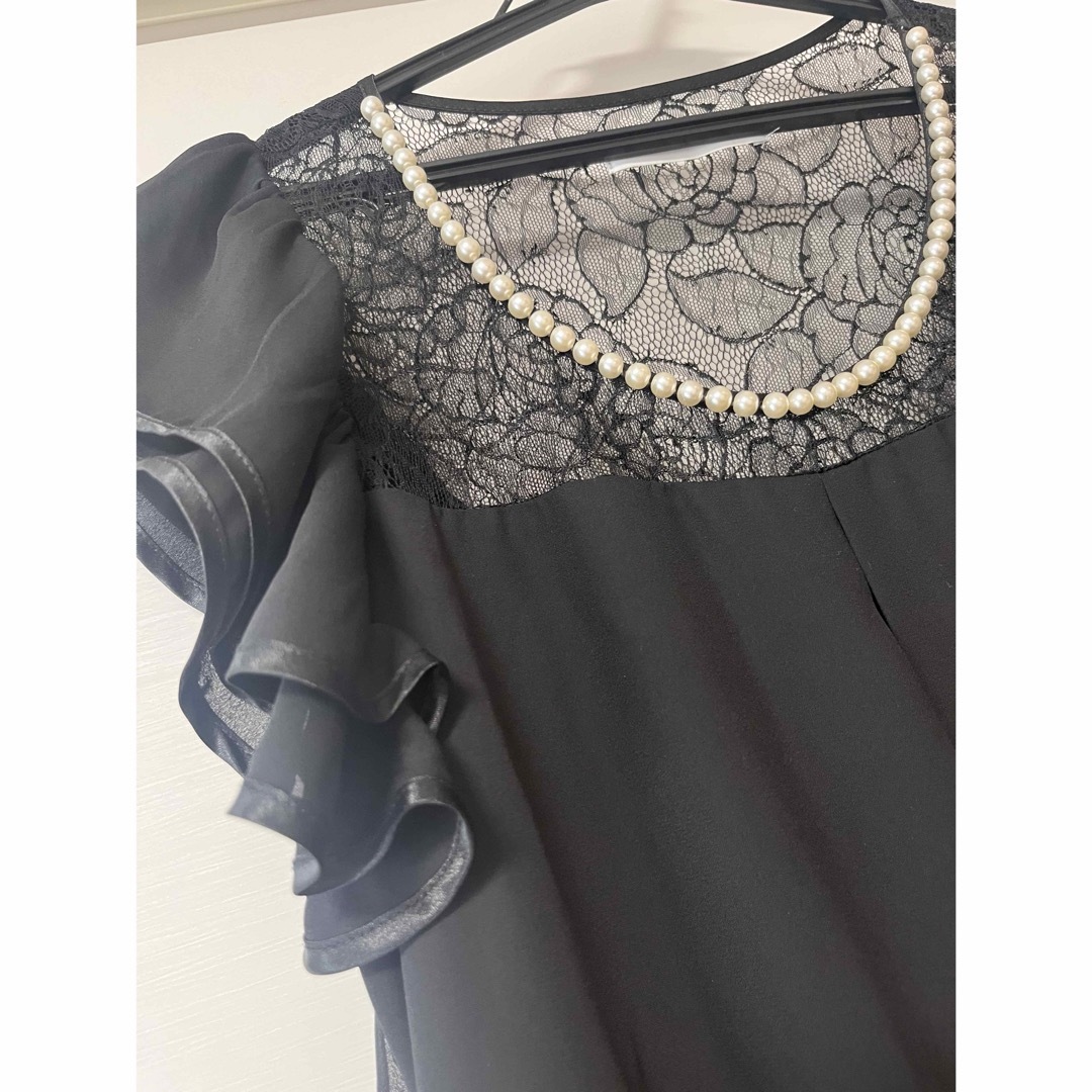 CECIL McBEE(セシルマクビー)の黒★パーティードレス レディースのフォーマル/ドレス(ミディアムドレス)の商品写真