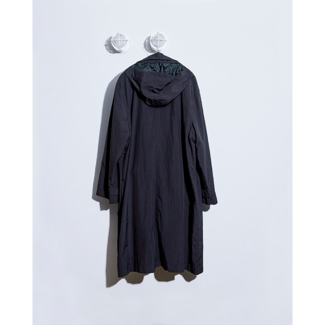 everyone NYLON SOUTIEN COLLAR COAT BLACKballistics