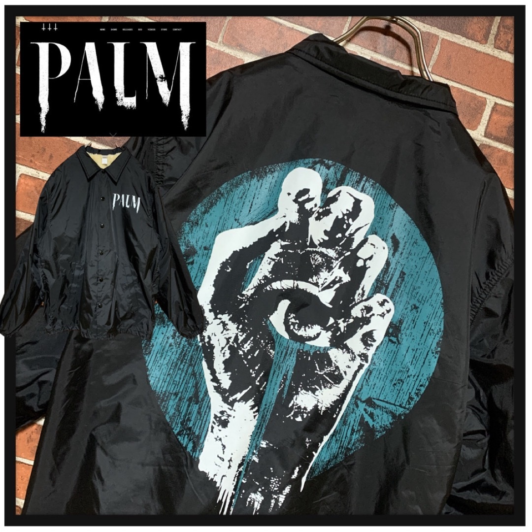 激レア】美品☆PALM☆パーム☆ハードコア☆ボア付き☆ナイロンコーチ 激レア】美品☆PALM☆パーム☆ハードコア☆ボア付き☆ナイロンコーチ