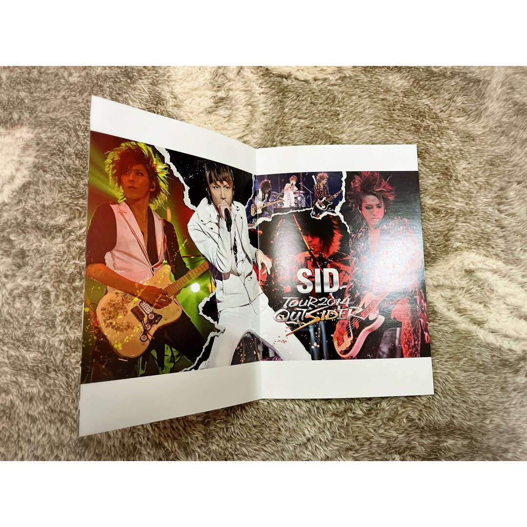 【入手困難】初回限定 DVD 2枚組 SID OUTSIDER シド LIVE