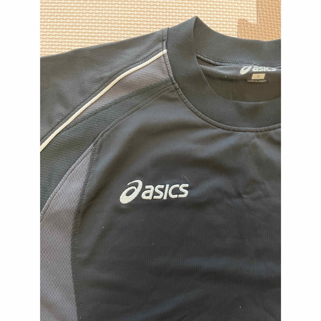 asics(アシックス)のasics 速乾Tシャツ／Sサイズ／ブラック　ほか スポーツ/アウトドアのランニング(ウェア)の商品写真