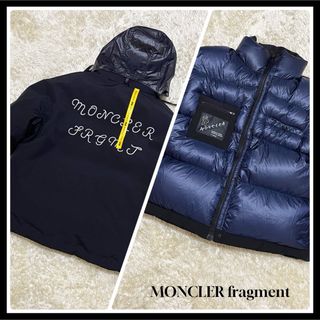 モンクレール(MONCLER)の✨数回着用✨MONCLER fragment ALASIA リバーシブル 1 黒(ダウンジャケット)