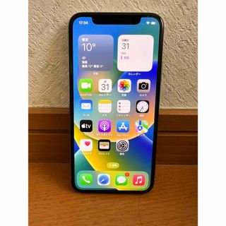 アップル(Apple)の新品交換品 iPhoneX10 docomo BT95% SIMフリー(スマートフォン本体)