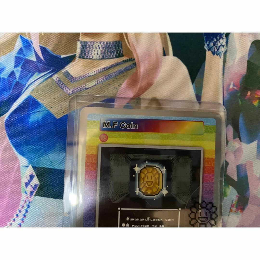 カイカイキキ(カイカイキキ)のM.F Coin村上隆コレクタブルトレーディングカードプロモサンフランシスコ エンタメ/ホビーのトレーディングカード(シングルカード)の商品写真