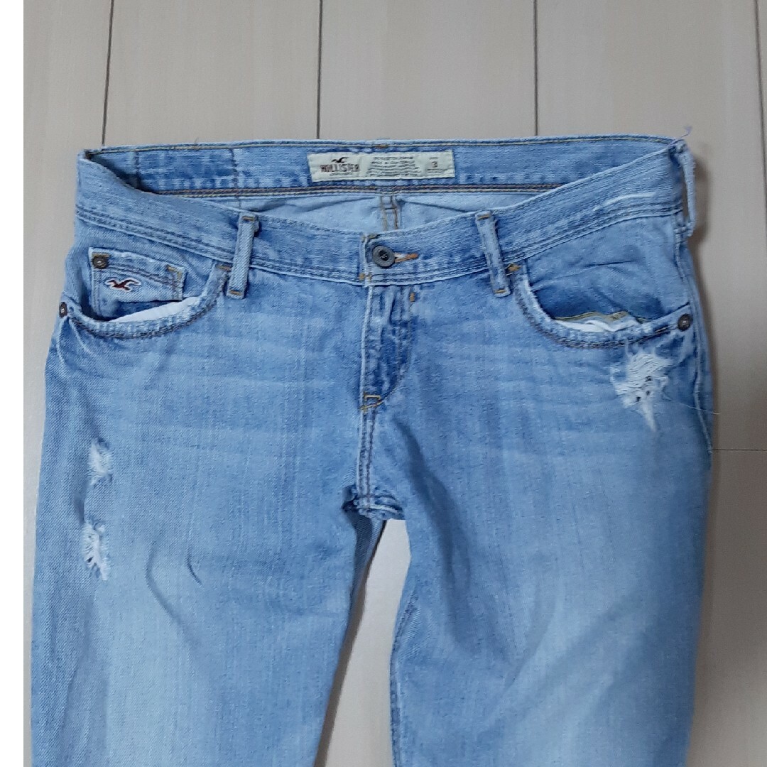 Hollister(ホリスター)のホリスター　デニム　ジーンズ　パンツ　ジーパン　サイズ3 レディースのパンツ(デニム/ジーンズ)の商品写真