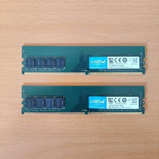 クルーシャル(crucial)のPCメモリ W4U2400CM-4G DDR4-2400 4GB2枚組(PCパーツ)