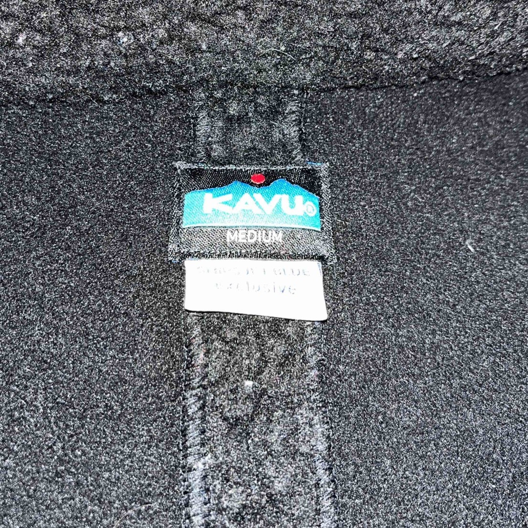 KAVU(カブー)のカブー　KAVU  フリースジャケット　ブラック メンズのジャケット/アウター(ブルゾン)の商品写真