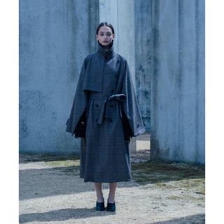 シュタイン(stein)のstein 19aw Lay oversized over rap coat (トレンチコート)