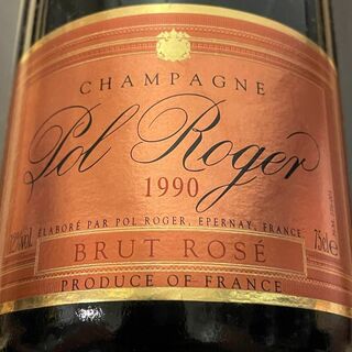 【在庫1本】ポルロジェ　ブリュット・ロゼ　1990(シャンパン/スパークリングワイン)