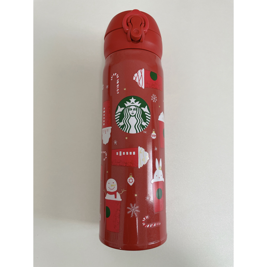 Starbucks(スターバックス)のStarbucks ハンディーステンレスボトル500ml+マルチケース キッズ/ベビー/マタニティの授乳/お食事用品(水筒)の商品写真