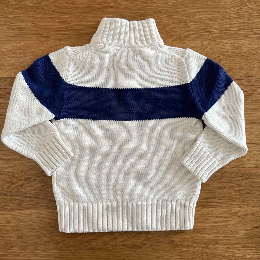 POLO RALPH LAUREN(ポロラルフローレン)のPOLO RALPH LAUREN ポロラルフローレン　コットンニット　キッズ キッズ/ベビー/マタニティのキッズ服男の子用(90cm~)(ニット)の商品写真