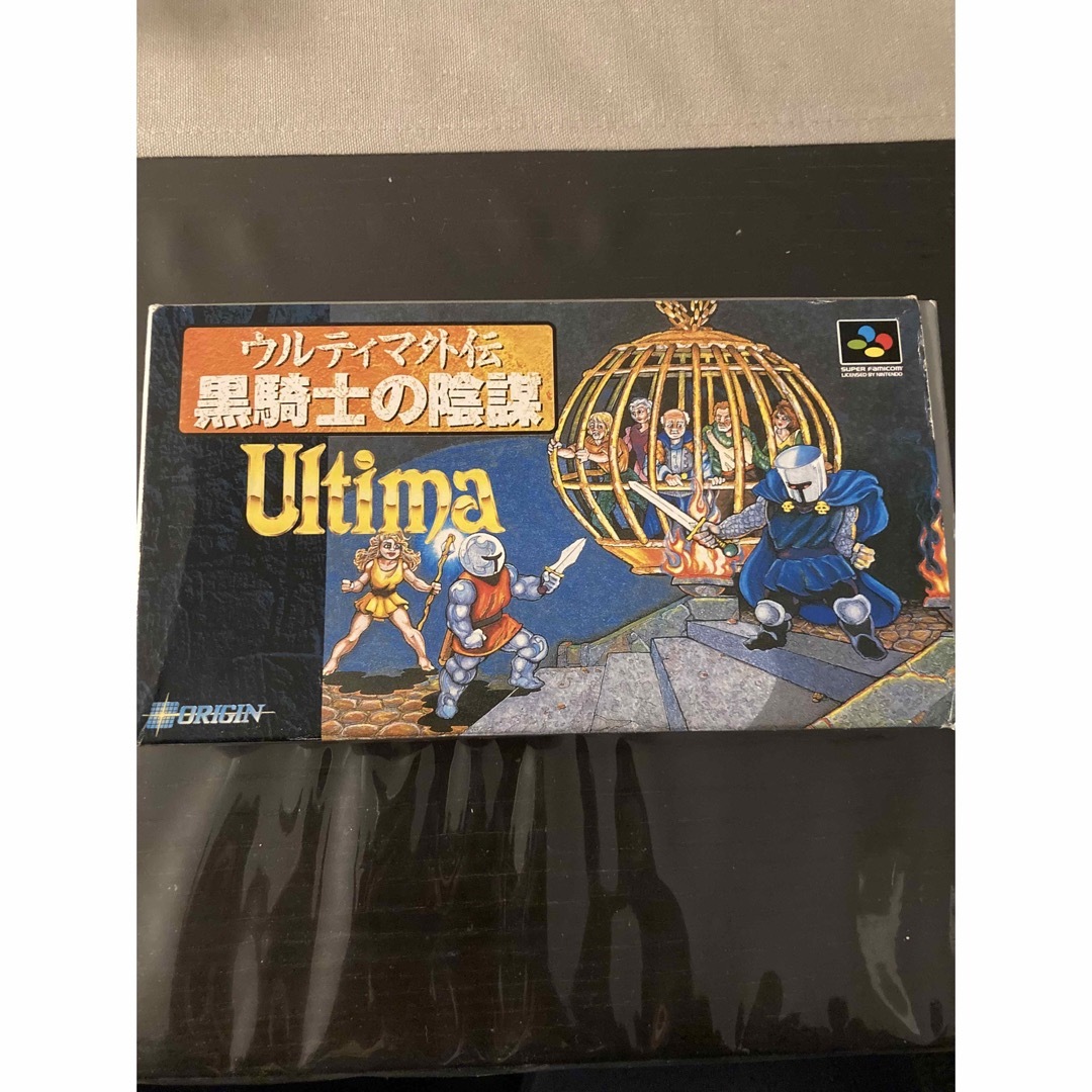 SEGA(セガ)の箱説明書ありウルティマ外伝 黒騎士の陰謀Ultima スーパーファミコン SFC エンタメ/ホビーのゲームソフト/ゲーム機本体(家庭用ゲームソフト)の商品写真