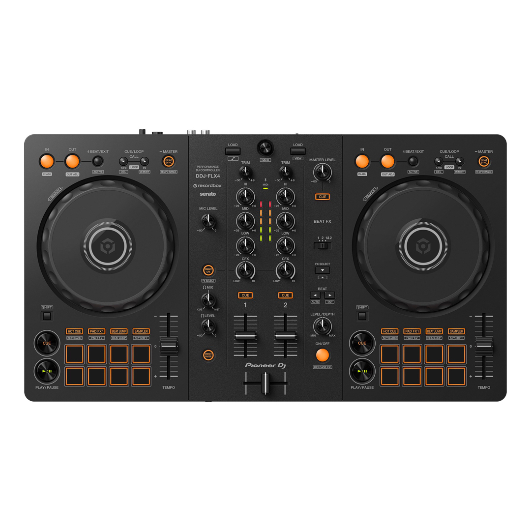 Pioneer(パイオニア)のPioneer DJ DDJｰFLX4 楽器のDJ機器(DJコントローラー)の商品写真