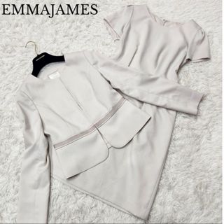 エマジェイム(EMMAJAMES)のワンピース セレモニースーツ ノーカラー(スーツ)