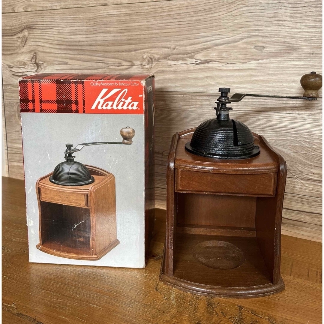 Kalita(カリタ)のカリタミル　コーヒーミル　カリタコーヒーミル　コーヒー　紅茶 スマホ/家電/カメラの調理家電(コーヒーメーカー)の商品写真