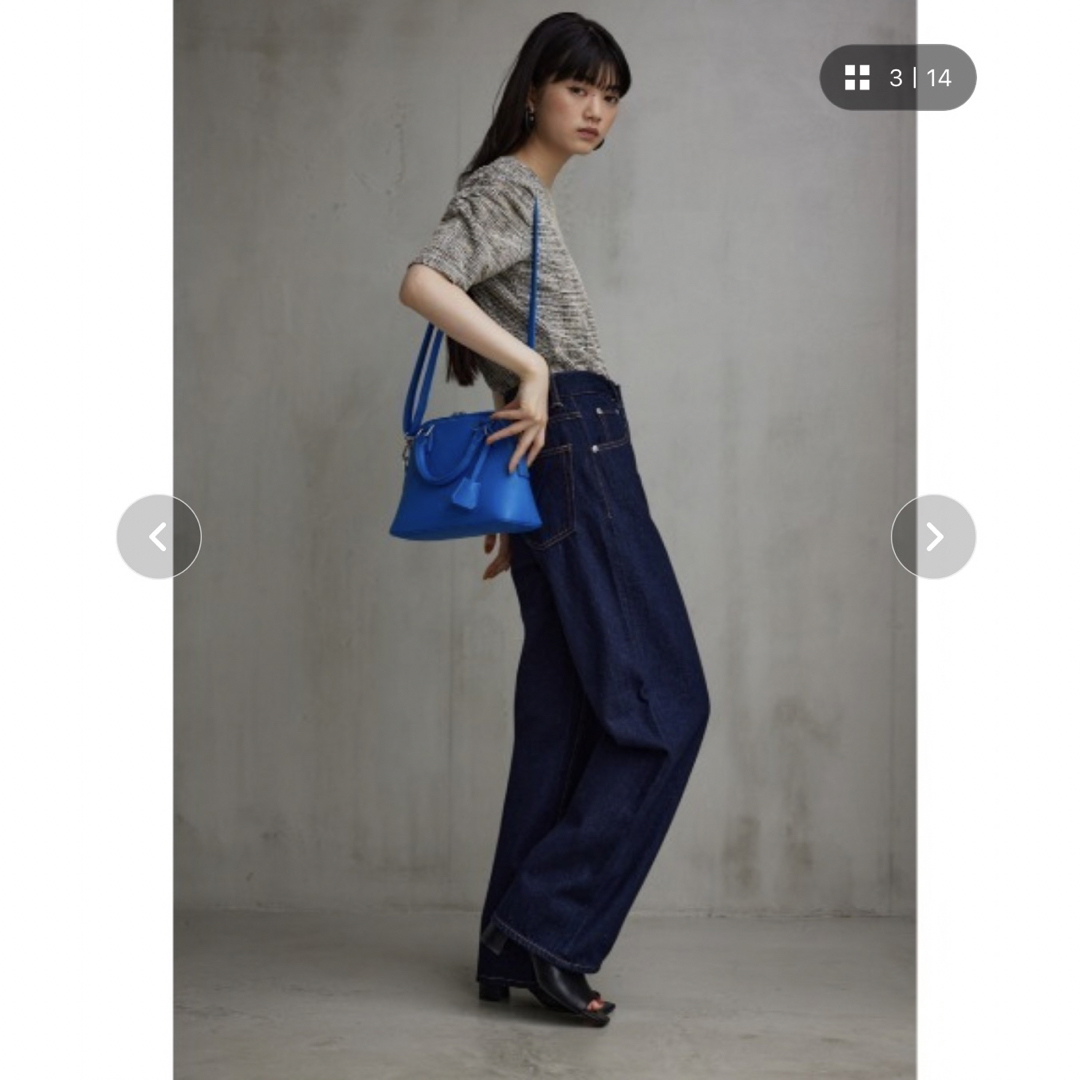 AZUL by moussy(アズールバイマウジー)のアズールバイマウジー　2WAYバッグ　ダブルジッパーバッグ レディースのバッグ(ショルダーバッグ)の商品写真