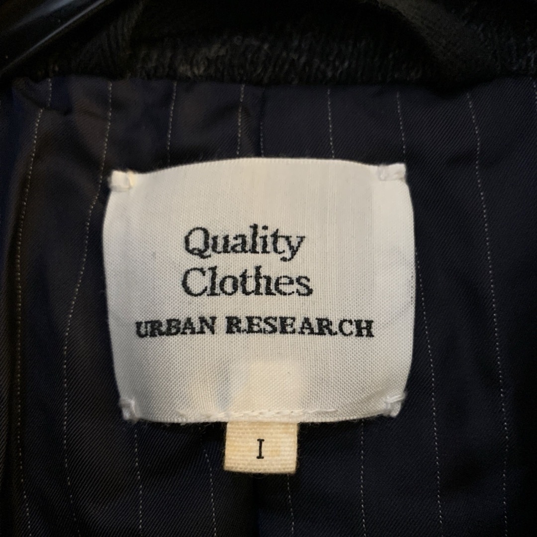 URBAN RESEARCH(アーバンリサーチ)の裏地　キュプラ100%  アーバンリサーチ　カジュアル　チェスターコート メンズのジャケット/アウター(チェスターコート)の商品写真
