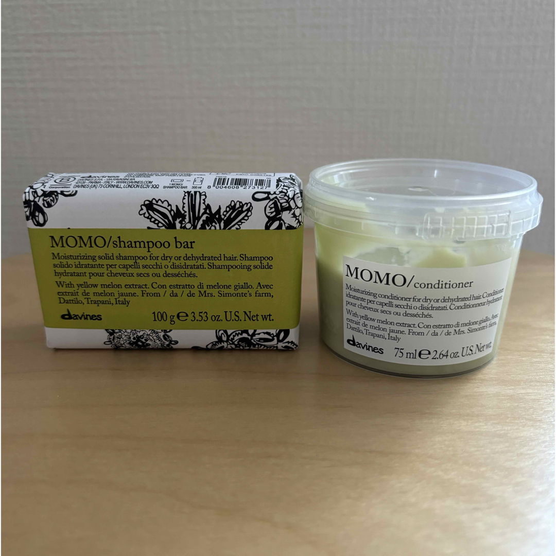 ダヴィネス davines 新品未使用 MOMO シャンプー コンディショナー コスメ/美容のヘアケア/スタイリング(トリートメント)の商品写真