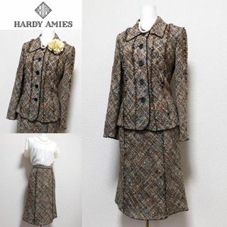 HARDYAMIES LONDON DELICA マルチカラーセットアップ XL-