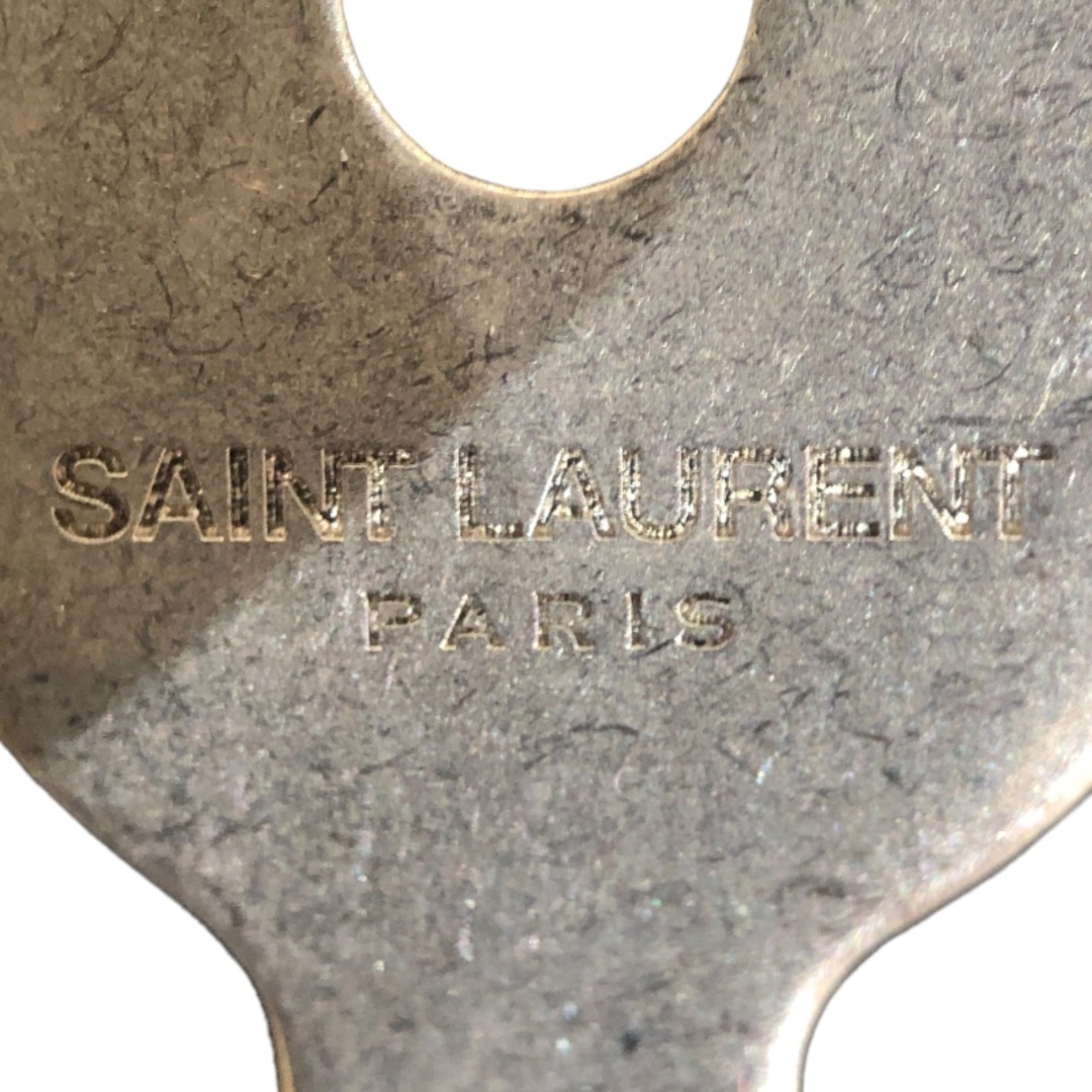 Saint Laurent(サンローラン)の　サンローラン SAINT LAURENT ピアスキーリング 667750 シルバー メタル レディース その他小物 レディースのファッション小物(その他)の商品写真