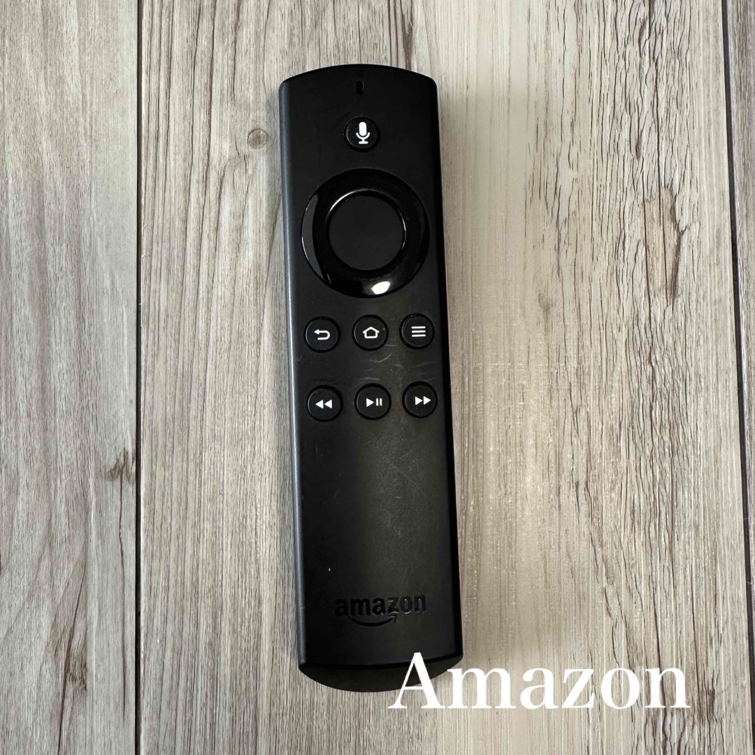 Amazon(アマゾン)のAmazon アマゾンスティック リモコン 黒 おもちゃ  スマホ/家電/カメラのテレビ/映像機器(その他)の商品写真