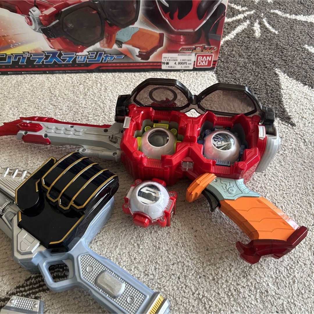 BANDAI - 仮面ライダー ゴースト ウィザード ビースト ベルト 指輪