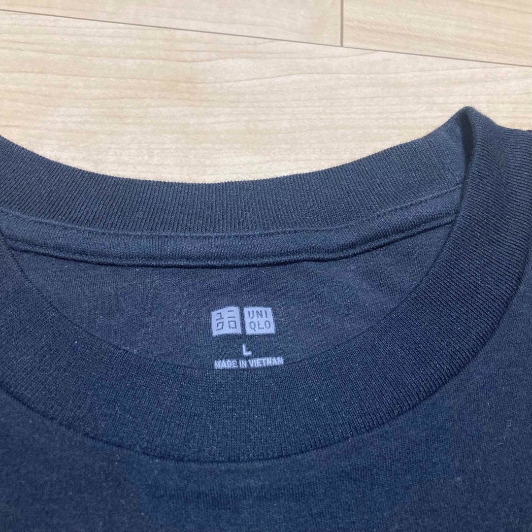 UNIQLO(ユニクロ)のユニクロ UNIQLO ソフトタッチクルーネックT 長袖 メンズのトップス(Tシャツ/カットソー(七分/長袖))の商品写真
