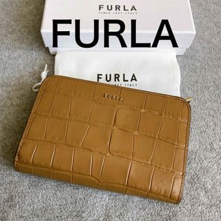 Furla - FURLA フルラ 三つ折り財布 カーキブラウン系の通販 by たー