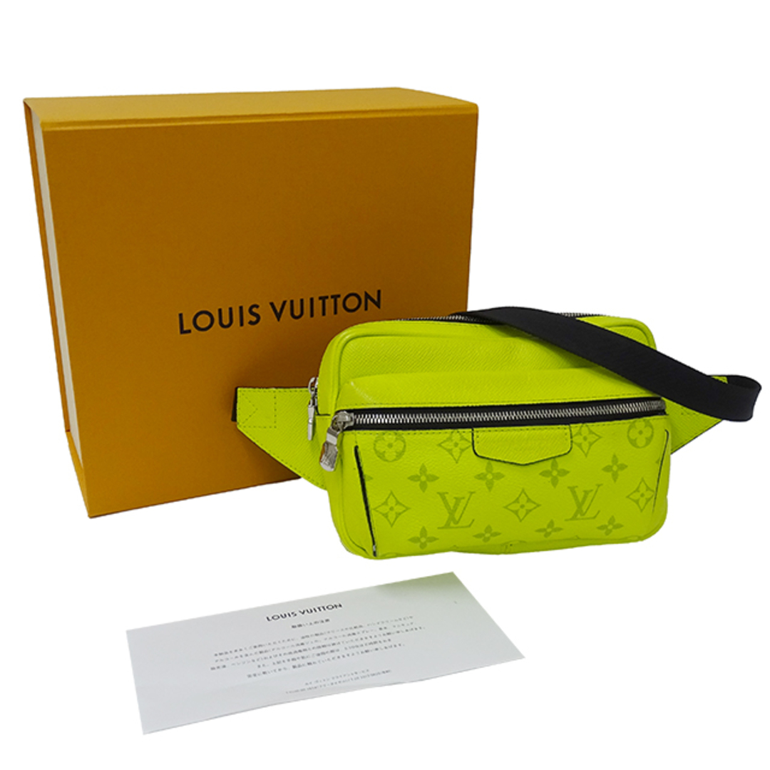 LOUIS VUITTON(ルイヴィトン)のルイ・ヴィトン LOUIS VUITTON バッグ モノグラム タイガラマ メンズ ブランド ボディバッグ ウエストバッグ バムバッグ アウトドア ジョーヌ イエロー M30251 クロスボディバッグ おしゃれ 小さめ コンパクト おでかけ  【中古】 メンズのバッグ(ウエストポーチ)の商品写真