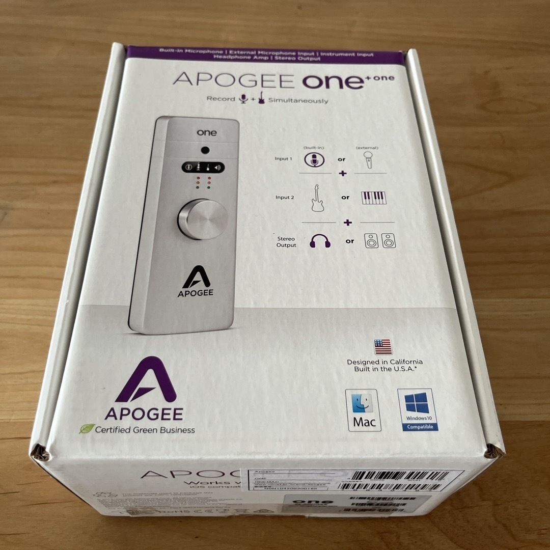 apogee one junk 楽器のDTM/DAW(オーディオインターフェイス)の商品写真