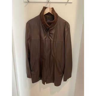 アクアスキュータム(AQUA SCUTUM)のAquascutum レザー  コート(レザージャケット)