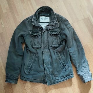 アバクロンビーアンドフィッチ(Abercrombie&Fitch)のAbercrombie & Fitch　アバクロ　ミリタリージャケット　M(ミリタリージャケット)