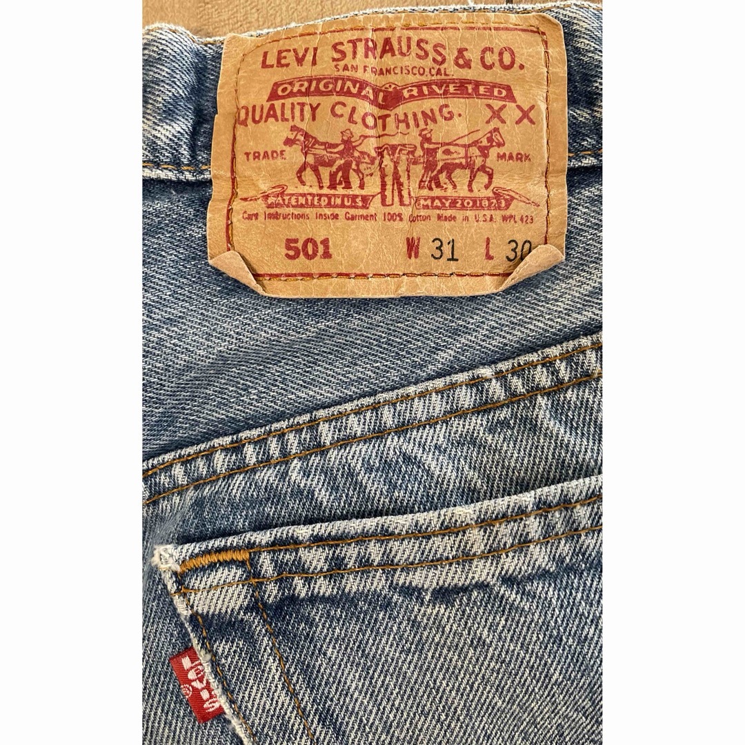 Levi's(リーバイス)のLevi’s（リーバイス）501 アメリカ製【W31】  メンズのパンツ(デニム/ジーンズ)の商品写真