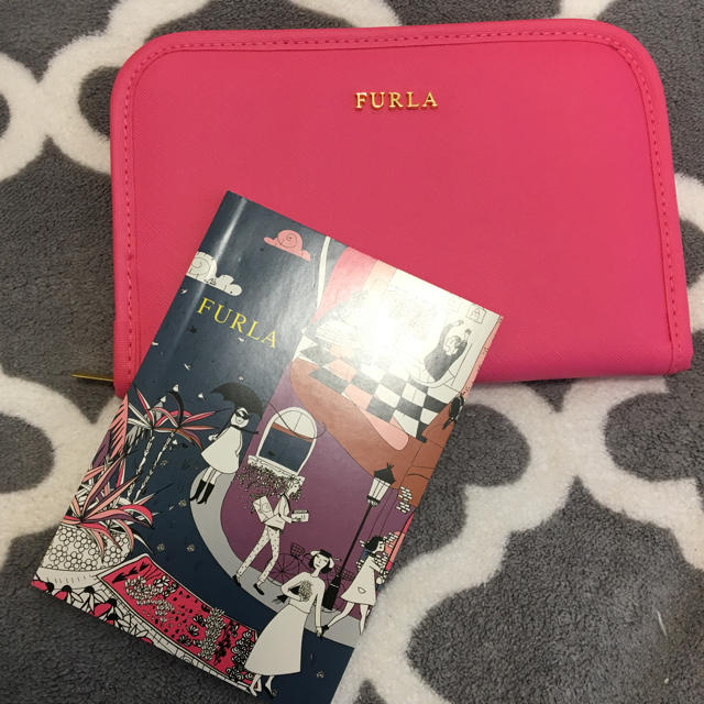 Furla(フルラ)の母子手帳ケースフルラ☆未使用 難あり… キッズ/ベビー/マタニティのマタニティ(母子手帳ケース)の商品写真