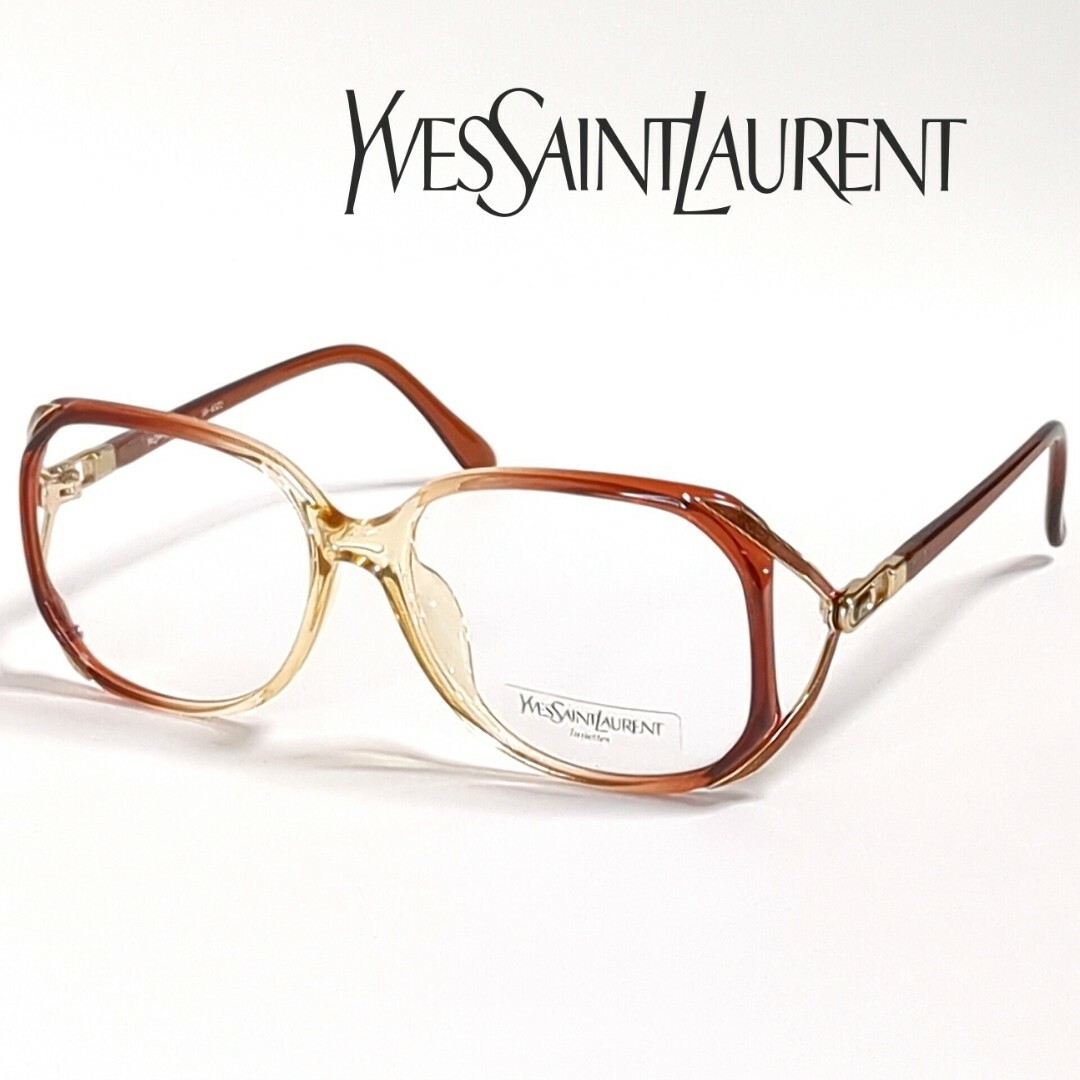 Yves Saint Laurent(イヴサンローラン)のYves Saint Laurent メガネフレーム フルリム 30-6522 レディースのファッション小物(サングラス/メガネ)の商品写真